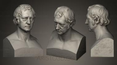 Busts and bas-reliefs of famous people (BUSTC_0243) 3D model for CNC machine